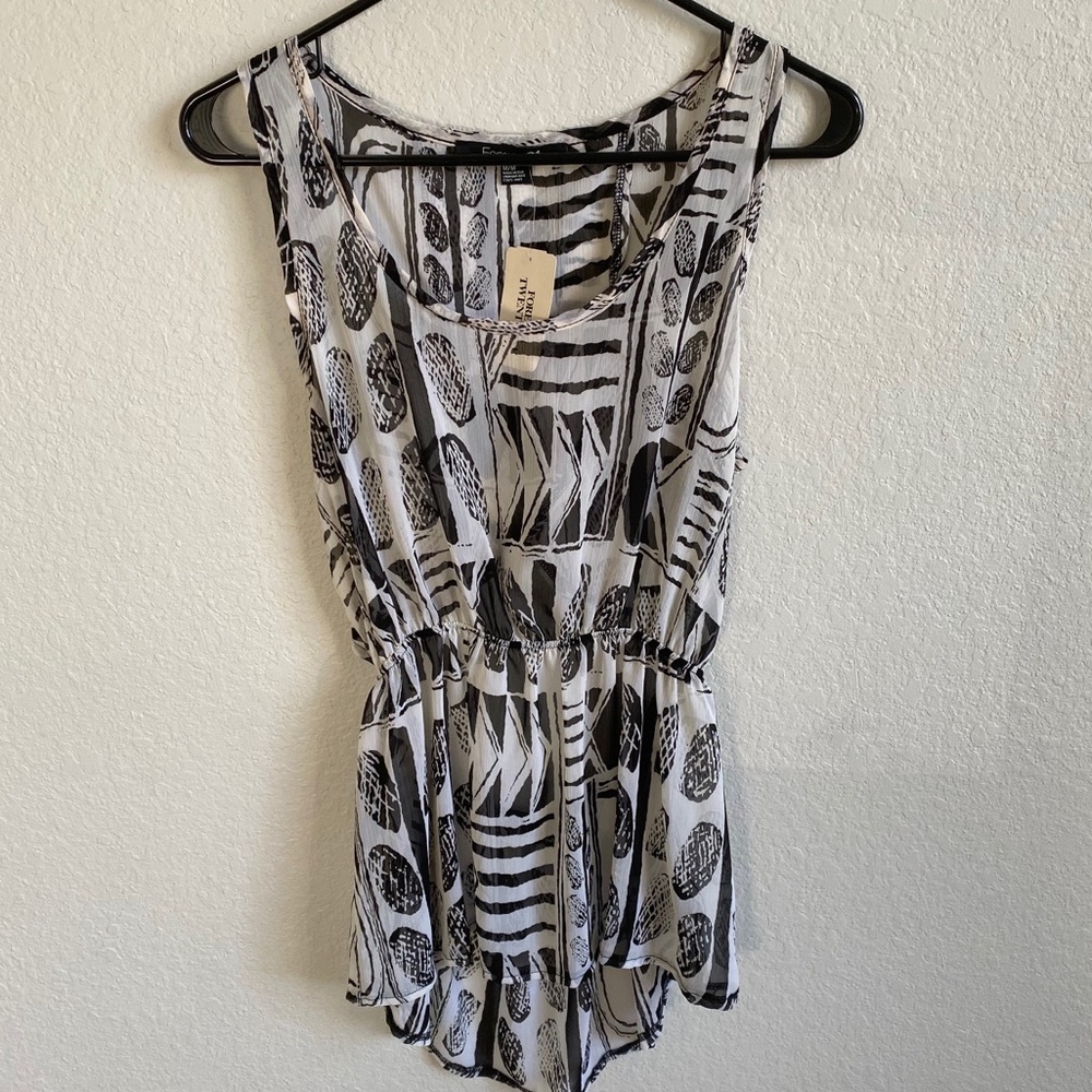 Open Back Forever 21 Shirt